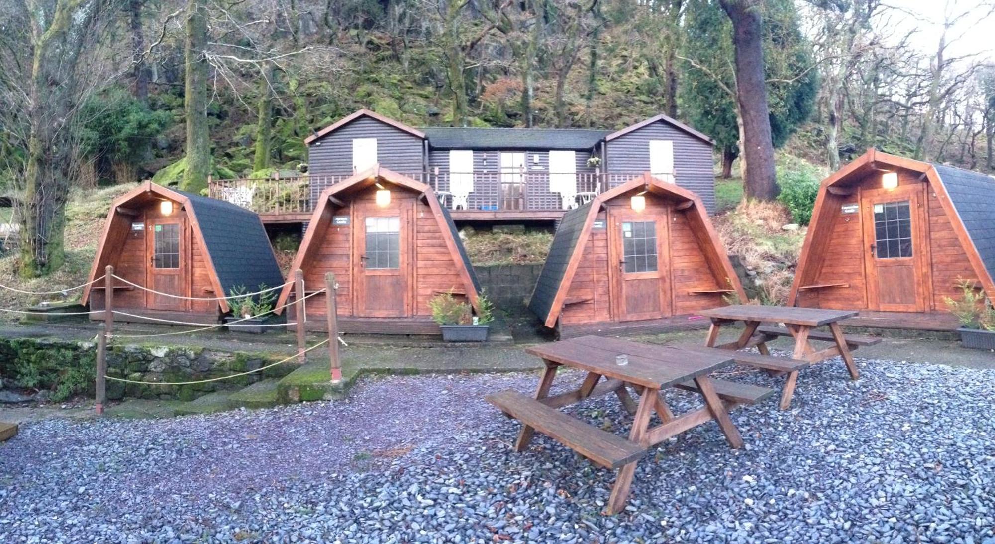 Bryn Dinas Camping Pods At The Foot Of Mt Snowdon Beddgelert Buitenkant foto